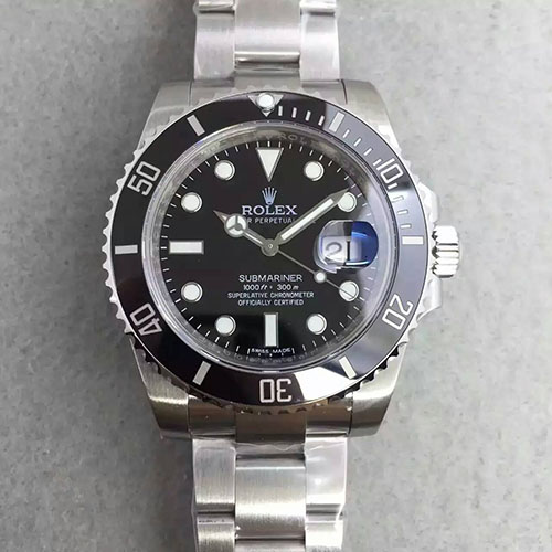 3A勞力士 Rolex V6S版SUB 黑水鬼 搭載2836機芯 316精鋼 N廠出品