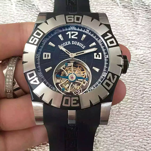 3A羅杰杜彼 Roger Dubuis Hommage真飛輪系列 BM精品 搭載手動頂級真飛輪機芯