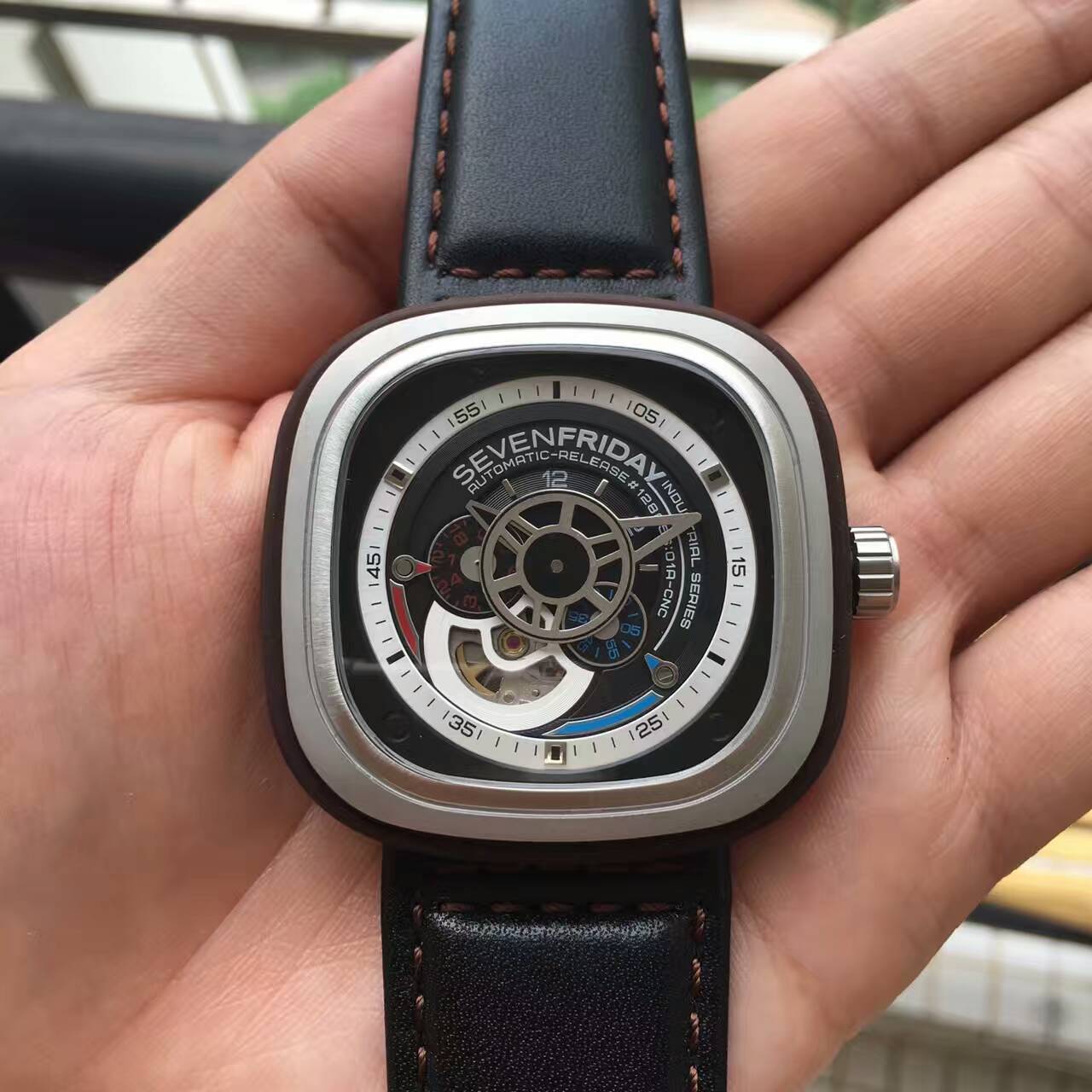 3A七個星期五 精品SEVENFRIDAY腕錶 藍寶石鏡面 進口西鐵城82s7機芯 手錶品牌